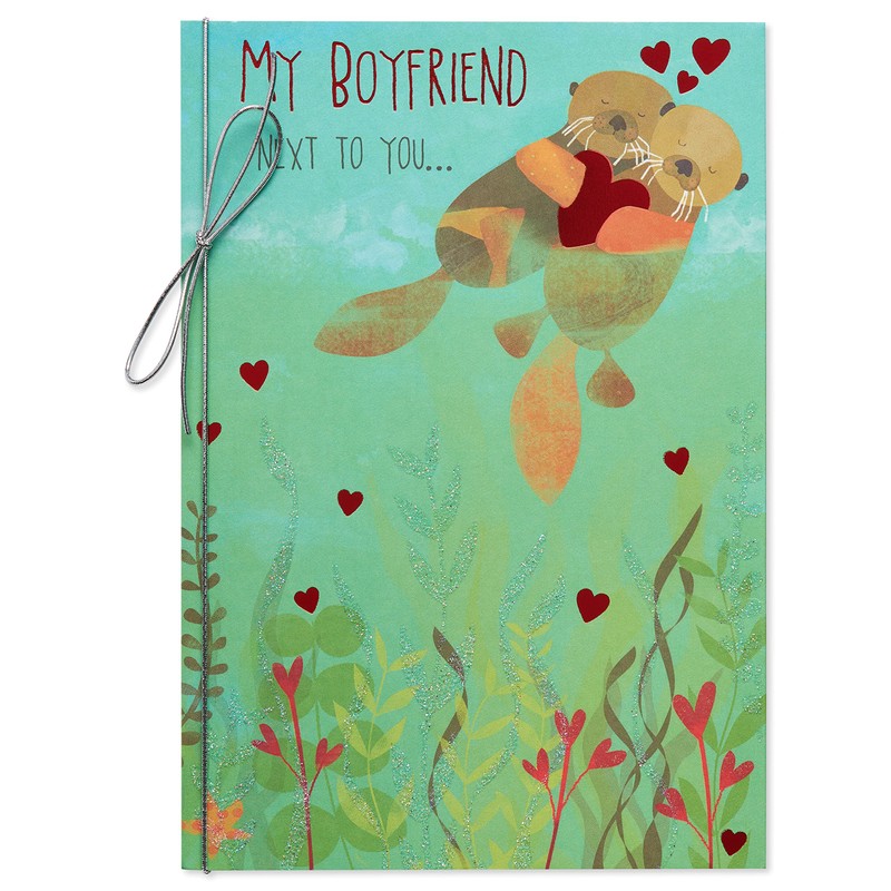 American Greetings Valentines Day Card for Boyfriend (My Favorite Place)