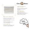 Paquete 4 Pañales Ecologicos Dana Banana 4 Insertos Bambu