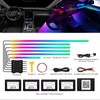 Acrylic Interior Car LED Strip Light with Wireless APP, RGB