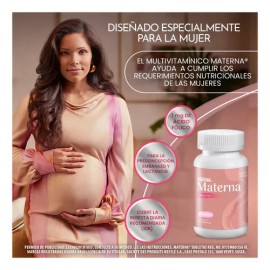 Suplemento Multivitamínico Nestlé Materna Frasco 30 Tabletas                                                                                          