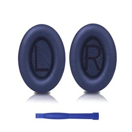 Bose Ersatz Ohrpolster,Ersatz Ohrpolster für Bose QC25,1 Paar Kompatibel QC15/AE2/QC35/QC35 ii Over-Ear Headphones,Bose Professionelle Ohrpolsterkissen,Ohrpolster für Quiet Comfort Kopfhörer (Blau)