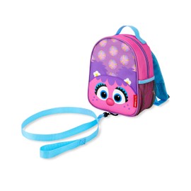Skip Hop x Sesame Street Toddler Backpack with Safety Harness, Ages 1+, Abby Cadabby