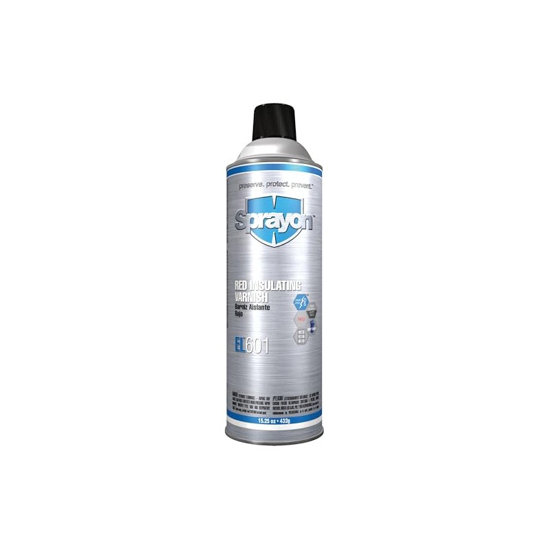 Sprayon Red Insulating Varnish, 20 oz.
