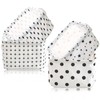 Small Storage Baskets, 4PCS Fabric Storage Basket Organizer with Handles,