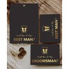 GroomBrideGifts 8 Pieces Groomsman Proposal Cards 6 Will You Be