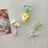 XINYUICEAN 8pcs Mini Vase Magnets for Fridge,Cute Fridge Magnets Set
