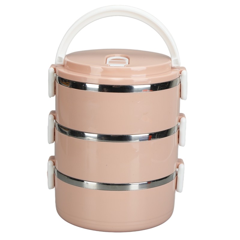 Portable 304 Stainless Steel Bento Lunch Box Thermal Cylinder Lunch