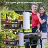 Geesta Upgraded Griddle Caddy for 28"/36" Blackstone Griddles, BBQ Accessories