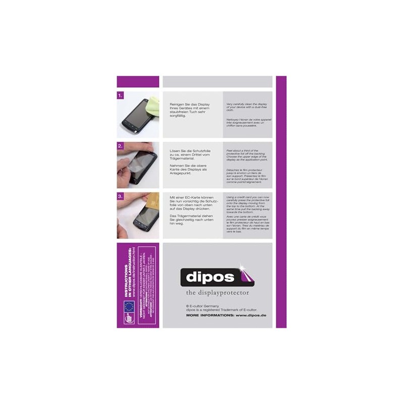 dipos I 2 x Protective Film Clear Suitable for Sonoff