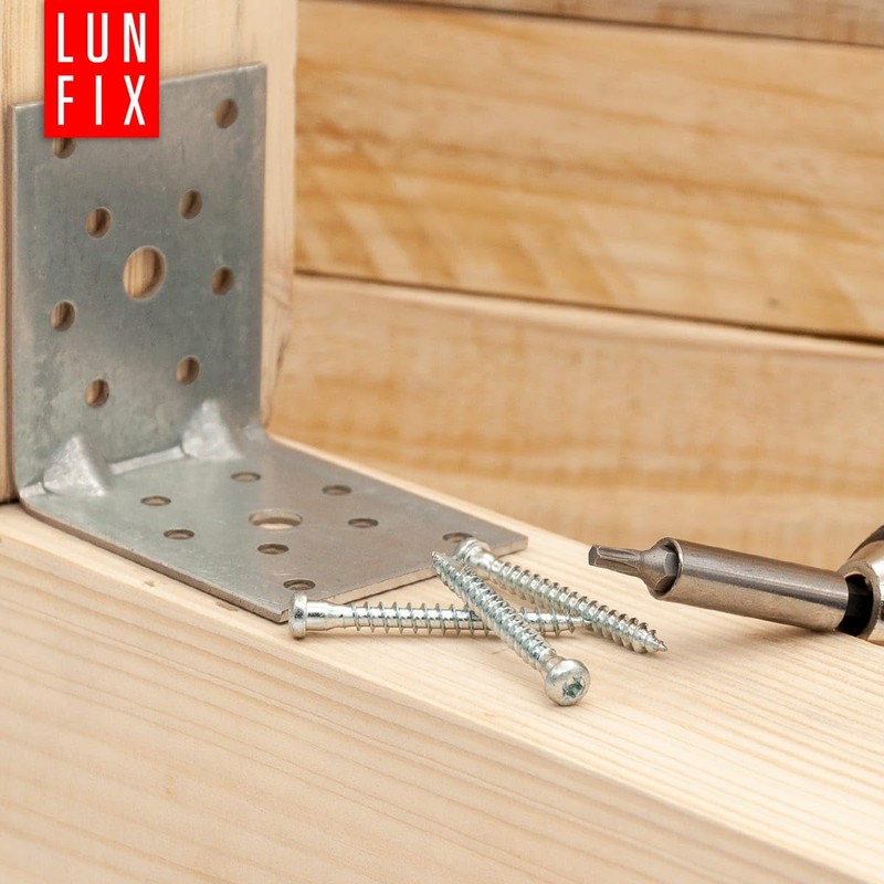 TX20-250 Angle Fitting Screws 5 x 60 mm Full Thread