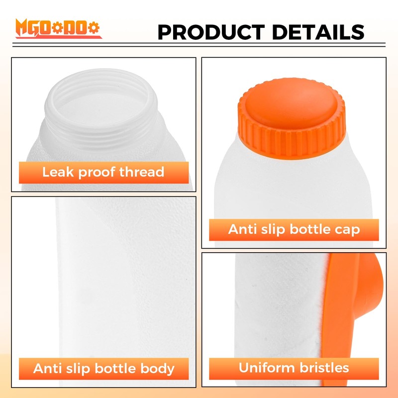 Mgoodoo Refillable Portable Wall Paint Roller Kit,500ml Empty Paint Dabbers
