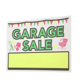 Everbilt 10 in. x 14 in. Vinyl Garage Sale Sign