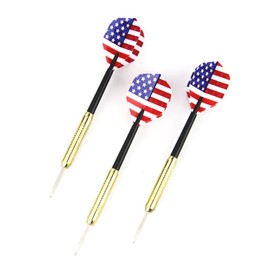 Hinsper 18g American Flag Darts Steel Tip Darts Set of 3pcs