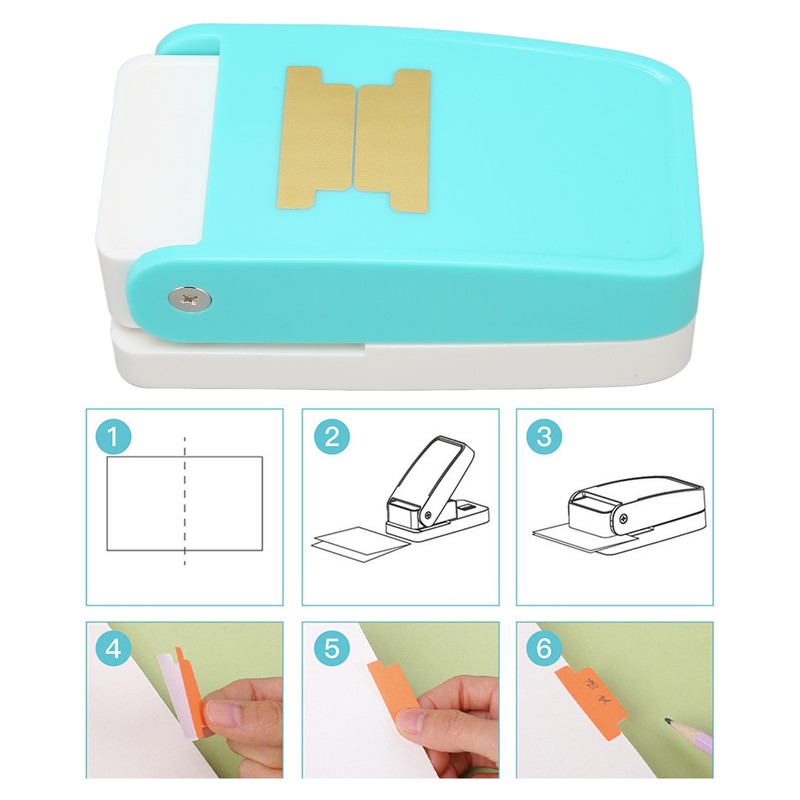 Index Label Embossing Tool Self Making DIY Bookmark Notepad Separator