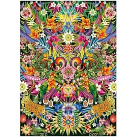 Educa - Puzzle de 1000 Piezas para Adultos  Tucán, Catalina Estrada. Medidas 48 x 68 cm. Incluye el Pegamento para Puzzles FixPuzzle. Desde Hace 14