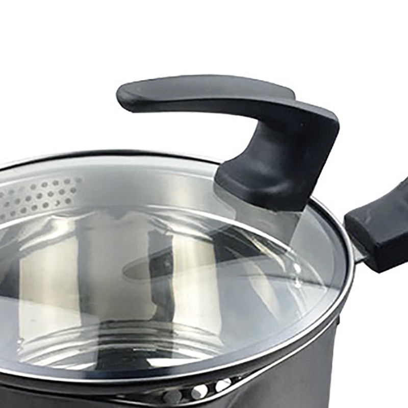 Milk Pot Thicken Stainless Steel Small Pot Nonstick Saucepan Portable