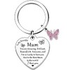 HULALA Best Mum Keyring Keychain Key Ring Gifts For Mothers