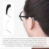 SooGree 16 Pairs Eyeglass Ear Grip - Soft Comfortable Anti-slip