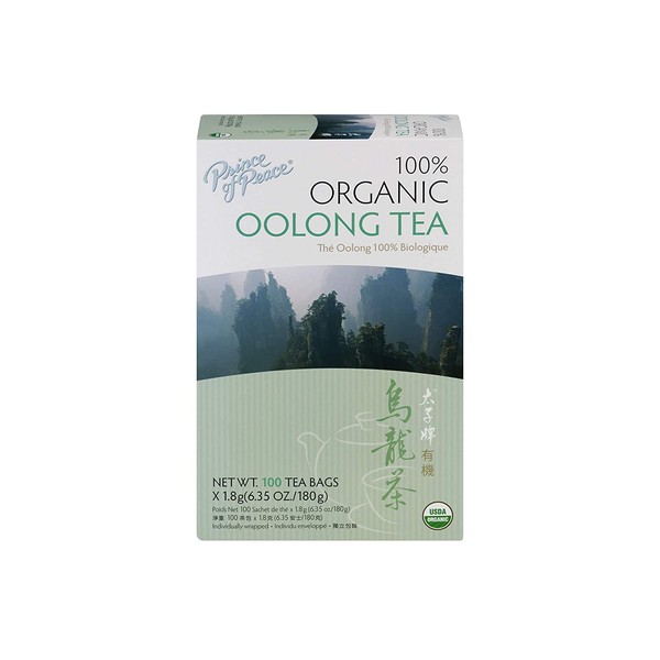 Prince of Peace, Premium Oolong Tea, 4Pack (100 Tea Bags Each)