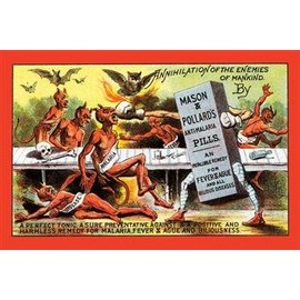 Buyenlarge Mason & Pollard's Anti-Malaria Pills Print (Unframed Paper Print 20x30)