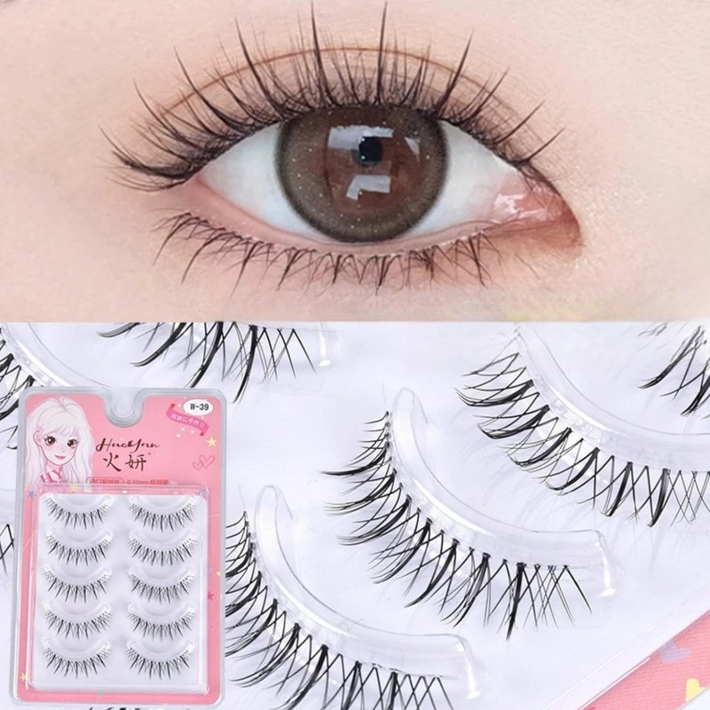 Dense Volume One Piece Type Wild Cute Design Easy to