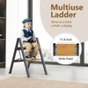 WOA WOA 2 Step Ladder, 2 Step Stool Foldable, Lightweight