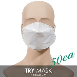 Premium Large KF94 White Mask, 50-count, Safety Product Large (210mmX80mm) = White (50 Count)