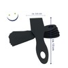 Gravidus Set of 6 raclette sliders, raclette spatulas, raclette sliders,