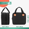 Luxja Photo Printer Storage Case, Double Layer, Holds Parts Together,