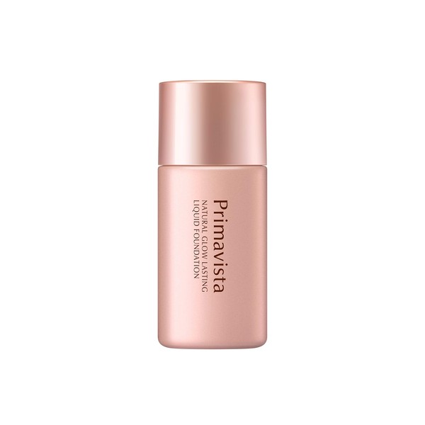 Primavista Natural Glow Lasting Liquid Foundation OC7 Ochre 07, 1.0