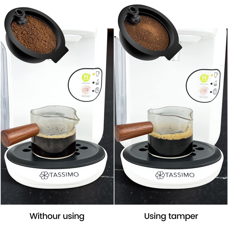 Coffee Tamper for Tassimo Reusable Pods, Espresso Tamper for Tassimo