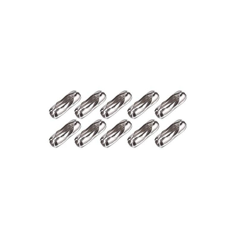 10 Feet Stainless Steel Beaded Pull Chain Extension with Connector,Beaded