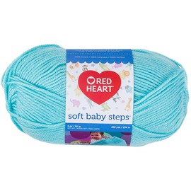 Red Heart Yarn Soft Baby Steps 9505 Aqua