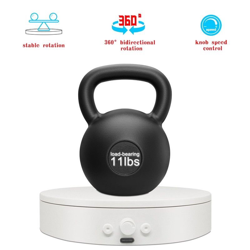 ComXim Rotating Display Stand Easy to Switch Direction, Adjustable Speed,