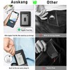 Auskang Slim Wallet with Find My Credit Card Holder with