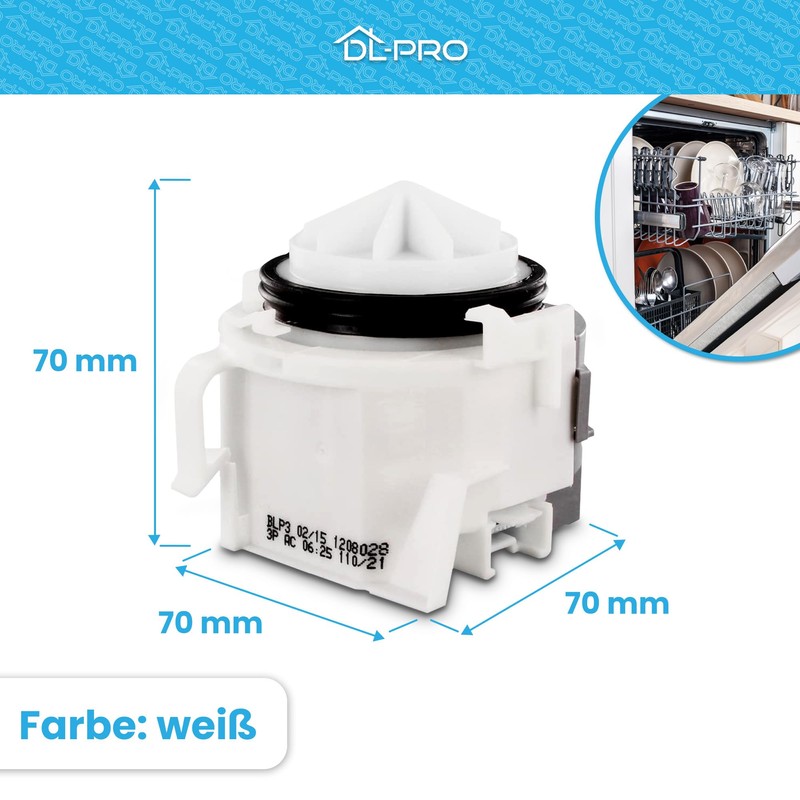 DL-pro Drain Pump for Bosch Siemens Neff Copreci Pump Dishwasher