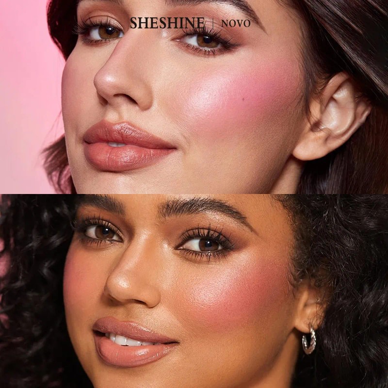 Sheshine2001 Novo Blush Líquido Luminoso Larga Duración Tono