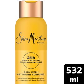 SheaMoisture Body Wash Moisturize and Restore Dry Skin Raw Shea Butter for 24H Visible Moisture for Healthy, Glowing Skin 532 ml