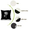 Aoihrraan 18 x 18 Inch Dandelion Cushion Covers Spring Natural