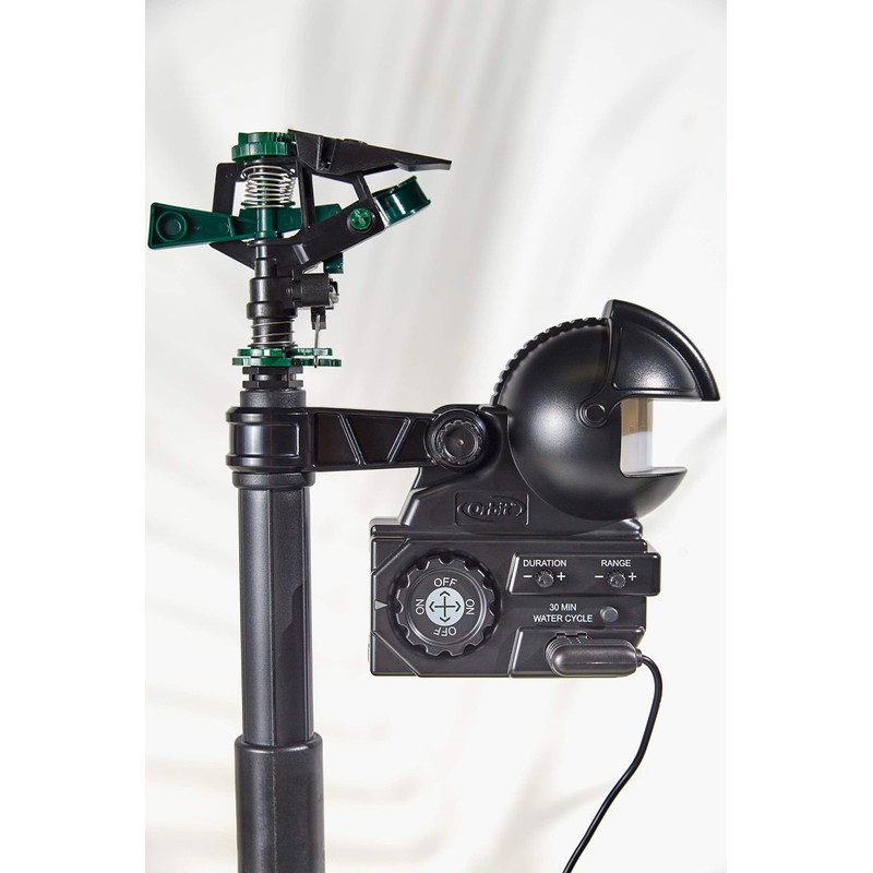 Enforcer Motion-Activated Sprinkler Black