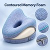 Product Name: Memory Cotton Leg Pillow Hollow Heart Pregnancy Side