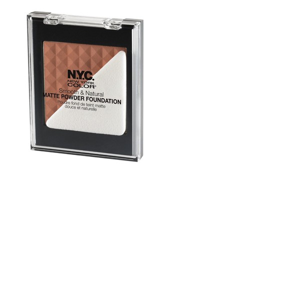 N.Y.C. New York Color Smooth and Natural Matte Powder Foundation,