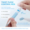 UPZIGS Refillable Touch Up Paint Pen, 3 Pack for Walls