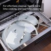MsMk 5-Piece Ceramic Non Stick Pans Set 8, 10, 12