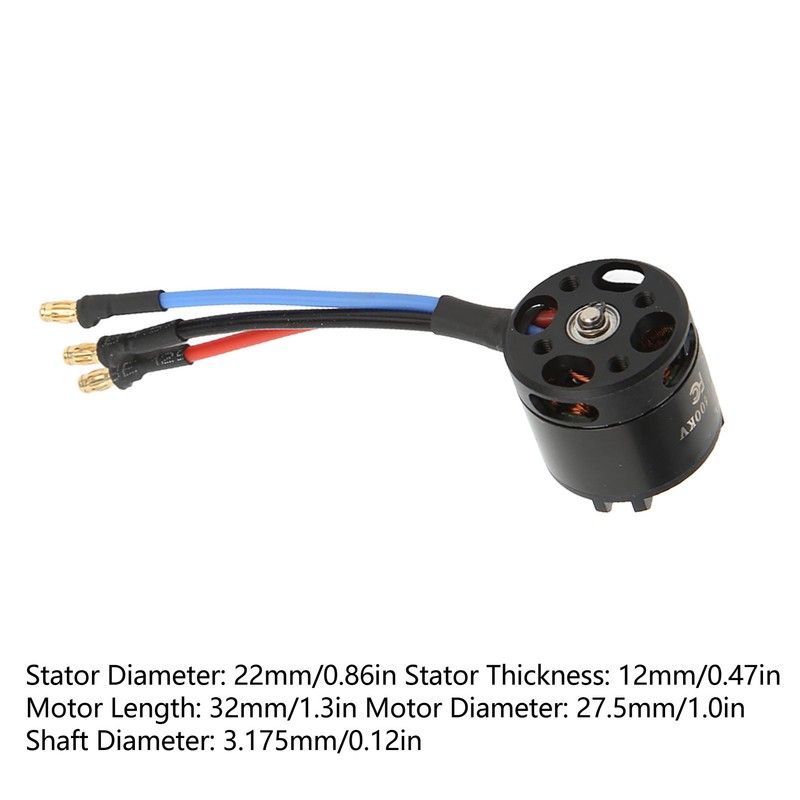 2212 RC Aircraft Burshless Motor Aluminium Alloy Copper 1400KV RC