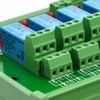 Electronics-Salon DIN Rail Mount 8 DPDT Signal Relay Interface Module.