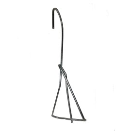 Orchid Nerd 6 Inch Clip-on Galvanized Pot Hanger for Orchids Pots 5 Pack Orichd Nerd