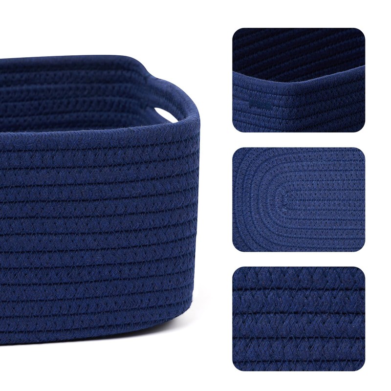 MiniArk Small Storage Baskets for Organizing | Closet Organizer Bins