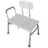 Unbranded 330LBS Shower Chair Seat Bath Stool Padded Height Adjustable