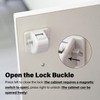 kimitimi 24 Pack Magnetic Cabinet Locks Baby Proofing - Child